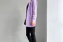 Лофери жіночі замшеві фіолетового кольору на низькому ходу Фото 10
