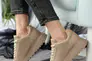 Жіночі кросівки шкіряні літні бежеві Yuves 115 Фото 6