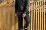 Лоферы мужские замшевые черного цвета Фото 5