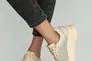 Жіночі кросівки шкіряні літні молочні VlaMar 03 Фото 7