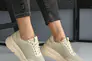 Жіночі кросівки шкіряні літні молочні VlaMar 03 Фото 8