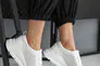 Жіночі кросівки шкіряні літні білі Yuves 181 Фото 7