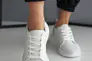 Жіночі кросівки шкіряні літні білі Yuves 181 Фото 10