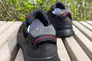 Кроссовки мужские кожаные черные матовые с вставками нубука Фото 7