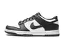 Кросівки жіночі Nike Dunk Low Retro White Black (Gs) (CW1590-100) Фото 1