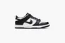 Кросівки жіночі Nike Dunk Low Retro White Black (Gs) (CW1590-100) Фото 2