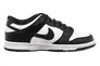 Кросівки жіночі Nike Dunk Low Retro White Black (Gs) (CW1590-100) Фото 3