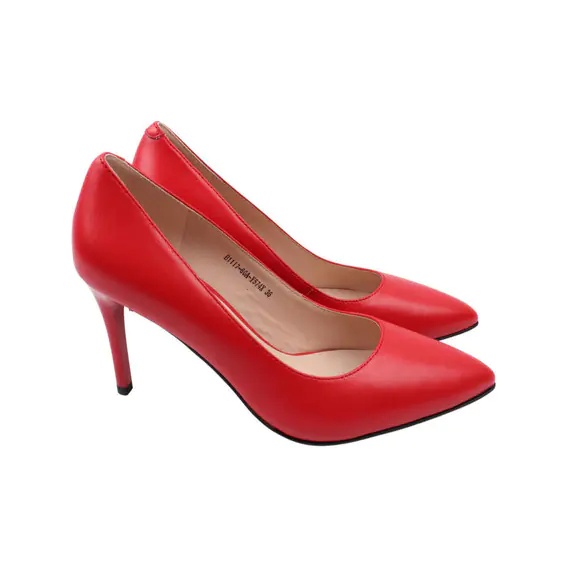 Туфли женские Geronea Красные натуральная кожа 995-22DT фото 1 — интернет-магазин Tapok
