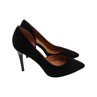 Туфлі жіночі Anemone Чорні натуральна замша 204-22DT