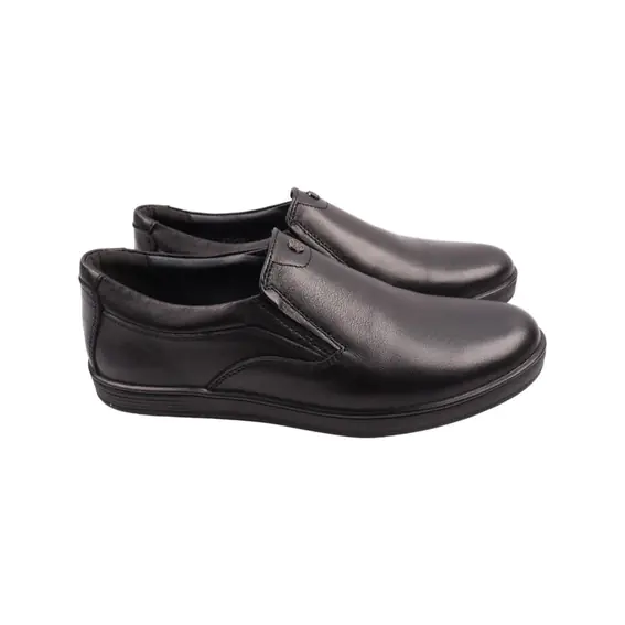 Туфли мужские Brionis черные натуральная кожа 125-22DTC фото 1 — интернет-магазин Tapok