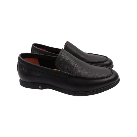 Туфли мужские Brooman черные натуральная кожа 887-22DTC фото 1 — интернет-магазин Tapok
