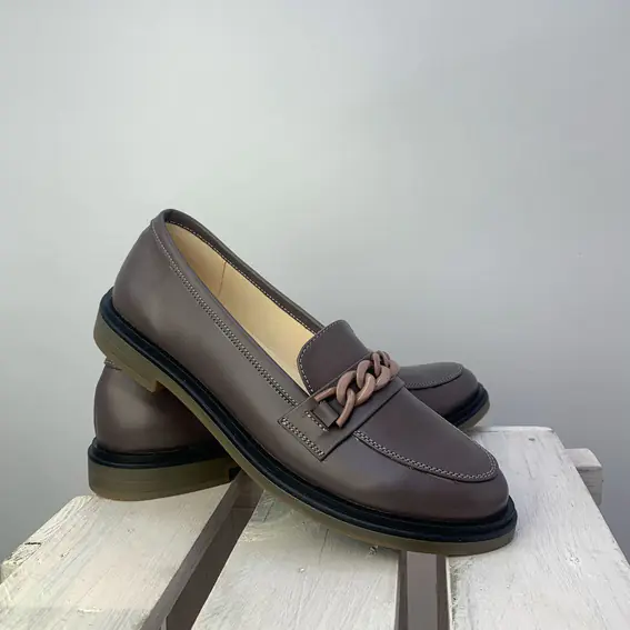 Туфли Лоферы Crave Shoes 582478 Коричневый фото 1 — интернет-магазин Tapok