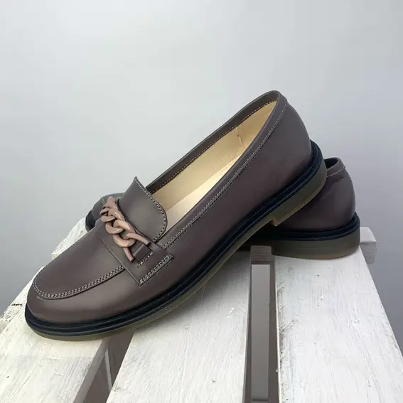 Туфли Лоферы Crave Shoes 582478 Коричневый фото 5 — интернет-магазин Tapok