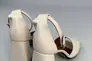 Босоножки женские кожаные молочного цвета Фото 18