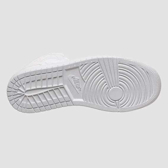 Кроссовки мужские Jordan 1 Mid White (554724-130) фото 9 — интернет-магазин Tapok