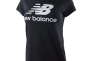 Футболка New Balance Ess Stacked Logo WT91546BK Фото 1