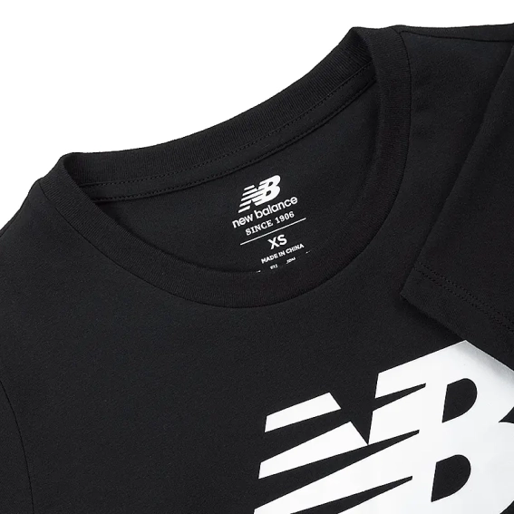 Футболка New Balance Ess Stacked Logo WT91546BK фото 3 — інтернет-магазин Tapok