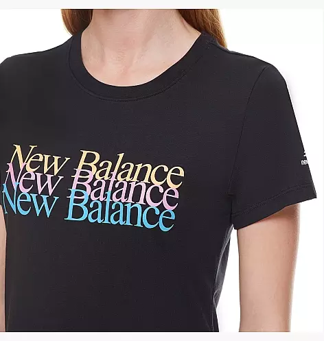 Футболка New Balance Essentials Celebrate WT21507BK фото 3 — интернет-магазин Tapok