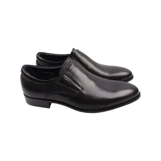 Туфлі чоловічі Brooman чорні натуральна шкіра 894-22DT