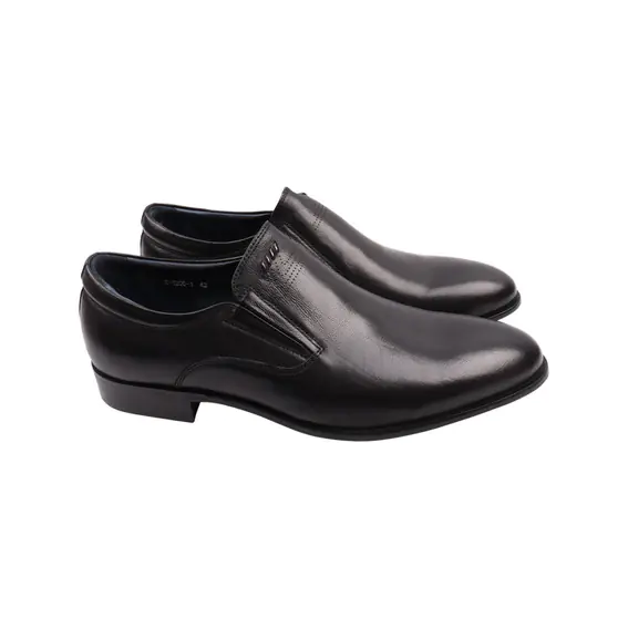 Туфли мужские Brooman черные натуральная кожа 894-22DT фото 1 — интернет-магазин Tapok