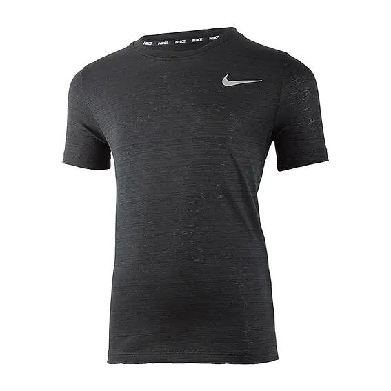 Футболка Nike B NK DF SS MILER TOP DD3055-010 фото 3 — интернет-магазин Tapok