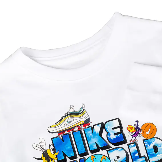 Кофта Nike B NSW LS TEE CREATE PACK DO1839-100 фото 5 — интернет-магазин Tapok