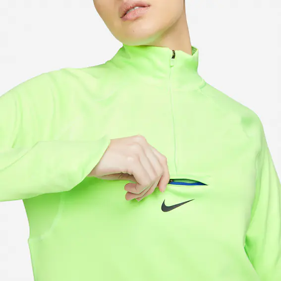 Кофта Nike W NK DF ELEMENT TRAIL MIDLAYER DM7568-345 фото 3 — інтернет-магазин Tapok