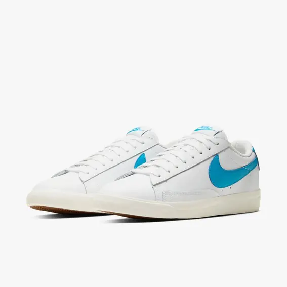 Мужские кроссовки NIKE BLAZER LOW LEATHER CI6377-104 фото 2 — интернет-магазин Tapok