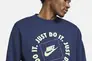 Мужская кофта NIKE M NSW JDI FLC CREW DA0157-410 Фото 3