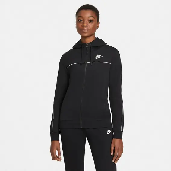 Кофта женская NIKE W NSW MLNM ESSNTL FLC FZ HDY CZ8338-010 фото 1 — интернет-магазин Tapok