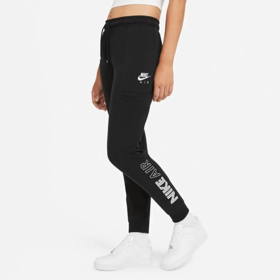 Женские брюки NIKE W NSW AIR PANT FLC MR CZ8626-010 фото 1 — интернет-магазин Tapok
