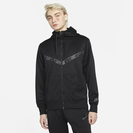 Мужская кофта NIKE M NSW REPEAT PK FZ HOODIE DM4672-013 фото 1 — интернет-магазин Tapok