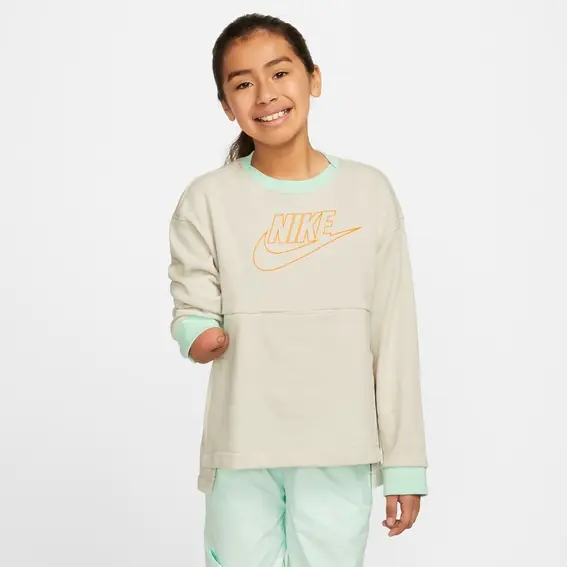 Детская кофта NIKE U FLYEASE PLAY CREW DM8539-072 фото 1 — интернет-магазин Tapok