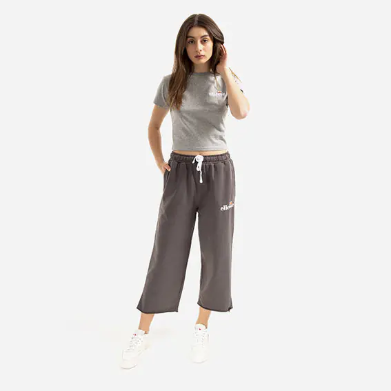 Брюки Ellesse Taran Cropped Jog Pant SGM14012-BLACK фото 4 — интернет-магазин Tapok