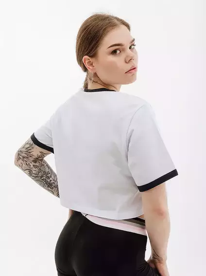 Футболка Ellesse Flide Crop SGI11072-WHITE фото 2 — интернет-магазин Tapok