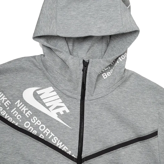 Толстовка Nike M NSW TCH FLC FZ WR GX HOODIE DM6474-063 фото 3 — интернет-магазин Tapok