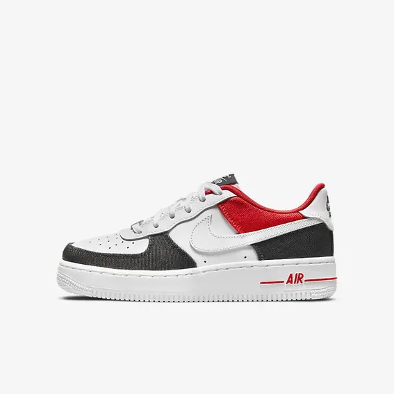 Кроссовки унисекс Nike Air Force 1 Low Lv8 Usa (Gs (DJ5180-100) фото 2 — интернет-магазин Tapok