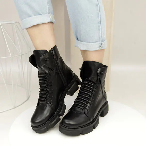 Ботинки Allshoes 583961 Черные фото 1 — интернет-магазин Tapok