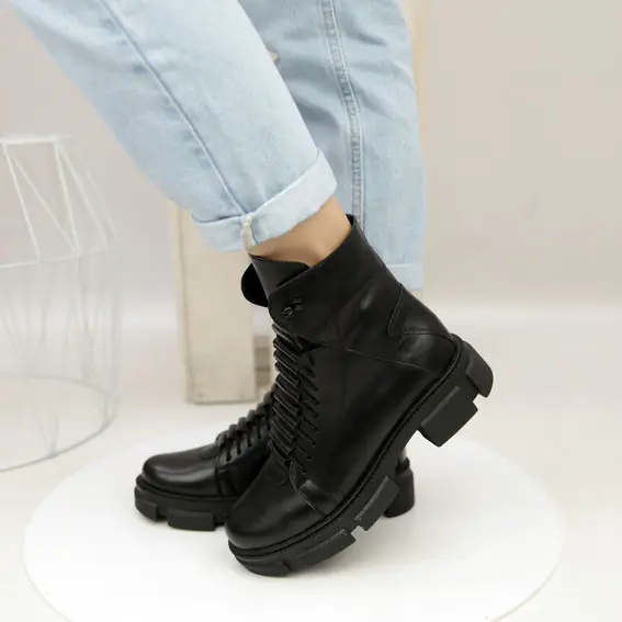 Ботинки Allshoes 583961 Черные фото 2 — интернет-магазин Tapok