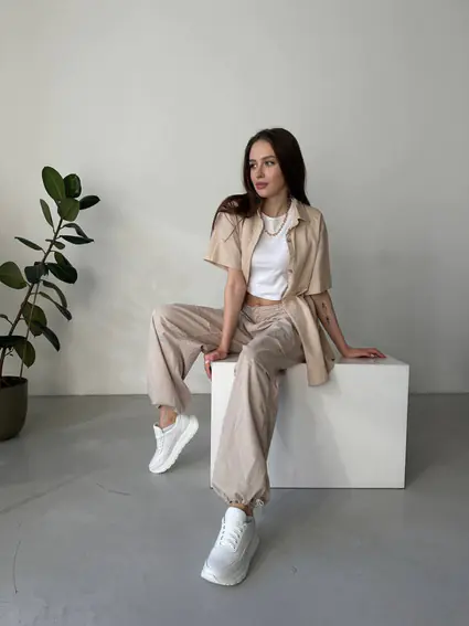 Кроссовки женские кожаные белые на белой подошве фото 10 — интернет-магазин Tapok