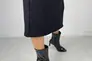 Ботинки женские кожа наплак черного цвета на каблуке демисезонные Фото 3