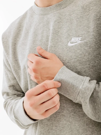 Толстовка Nike M NSW CLUB CRW BB BV2662-063 фото 6 — интернет-магазин Tapok