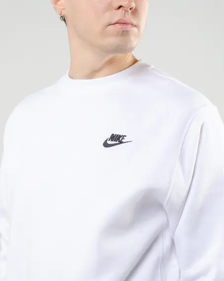 Толстовка Nike M NSW CLUB CRW BB BV2662-100 фото 3 — интернет-магазин Tapok