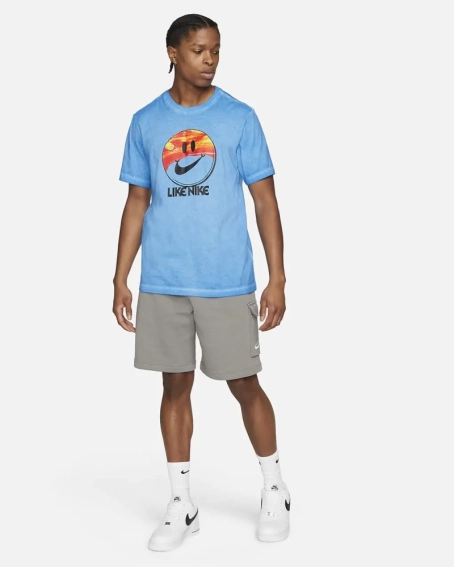 Футболка Nike M NSW TEE SPBRK LIKE NK DYE DB6190-435 фото 3 — интернет-магазин Tapok
