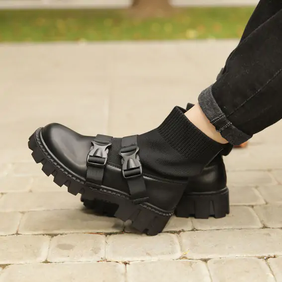 Ботинки Loretta 584173 Черные фото 2 — интернет-магазин Tapok