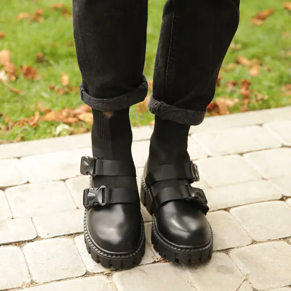 Ботинки Loretta 584173 Черные фото 3 — интернет-магазин Tapok