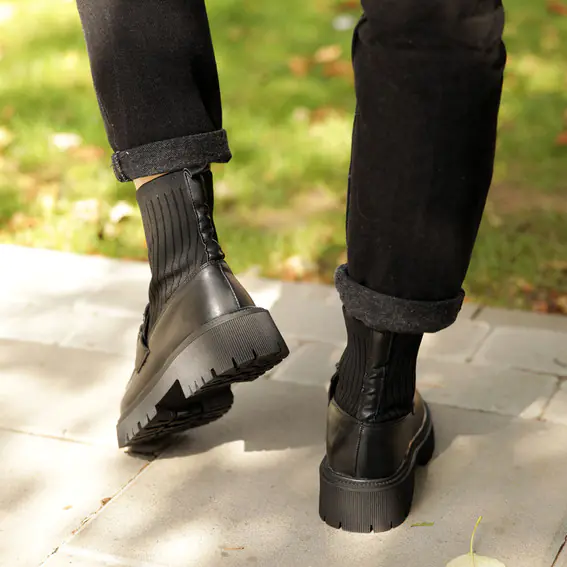Ботинки Loretta 584171 Черные фото 4 — интернет-магазин Tapok