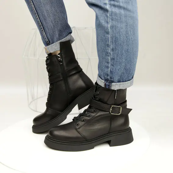 Ботинки Barbilioni 584231 Черные фото 2 — интернет-магазин Tapok