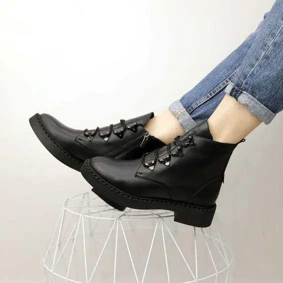 Ботинки Zumer 584223 Черные фото 4 — интернет-магазин Tapok