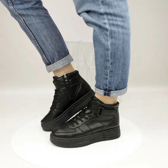 Кросівки жіночі  584211 Чорні фото 2 — інтернет-магазин Tapok